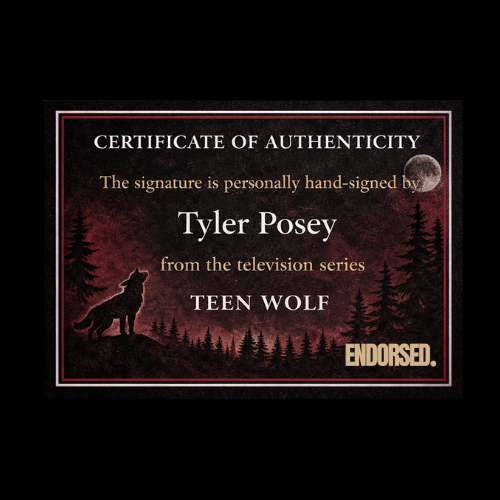 Tyler Posey Autographed Jersey