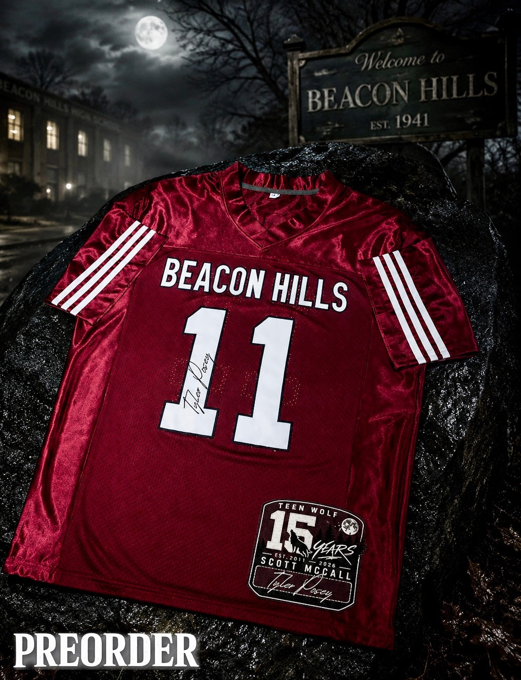 Tyler Posey Autographed Jersey